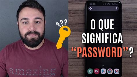 o que significa password